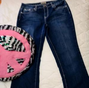 Earl Jean Stretch fit w/Embroidered & Studded Pkts